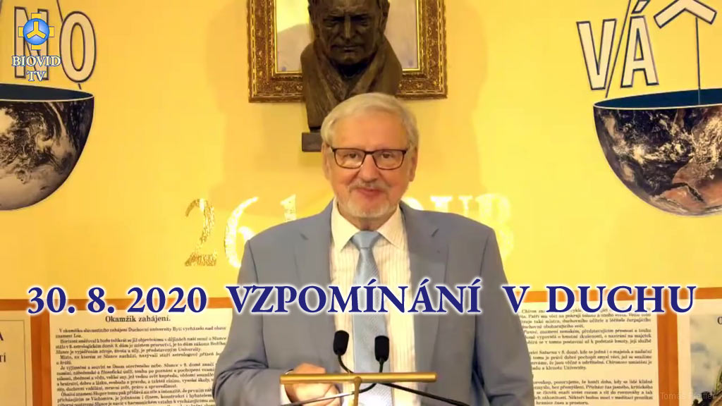 30. 8. 2020 VZPOMÍNÁNÍ V DUCHU